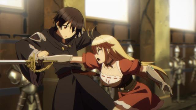 Imagen Death March kara Hajimaru Isekai Kyousoukyoku 1x8